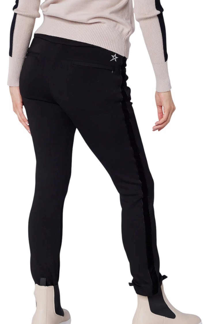 Picture of Swing out Sister Ladies Amber Thermal Fleece Trousers - Pitch Black