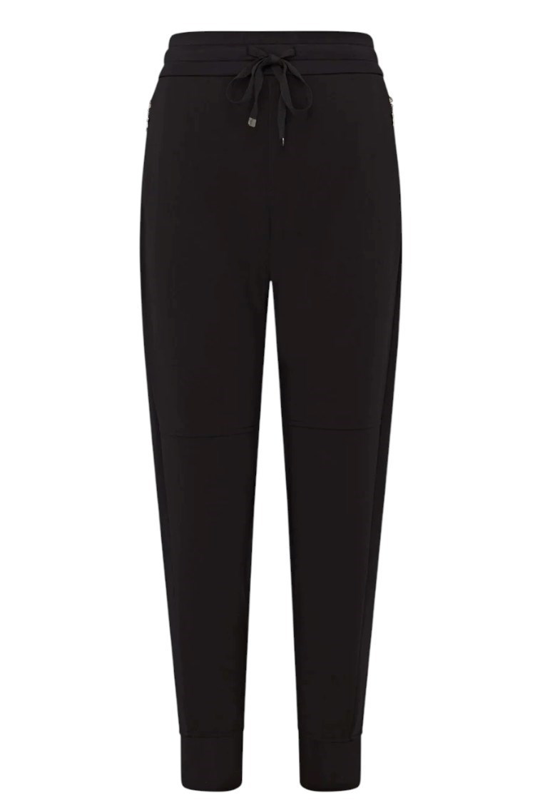 Picture of Swing out Sister Ladies Harper Stretch Trousers - Pearl Black
