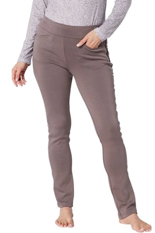 Show details for Swing out Sister Ladies Amber Thermal Fleece Trousers - Walnut Whip