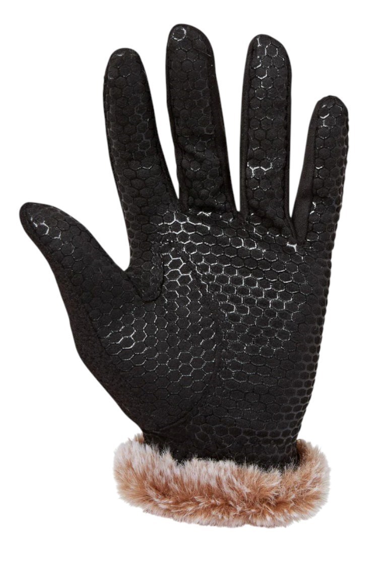 Picture of Swing out Sister Ladies Winter Fleece Gloves - Black