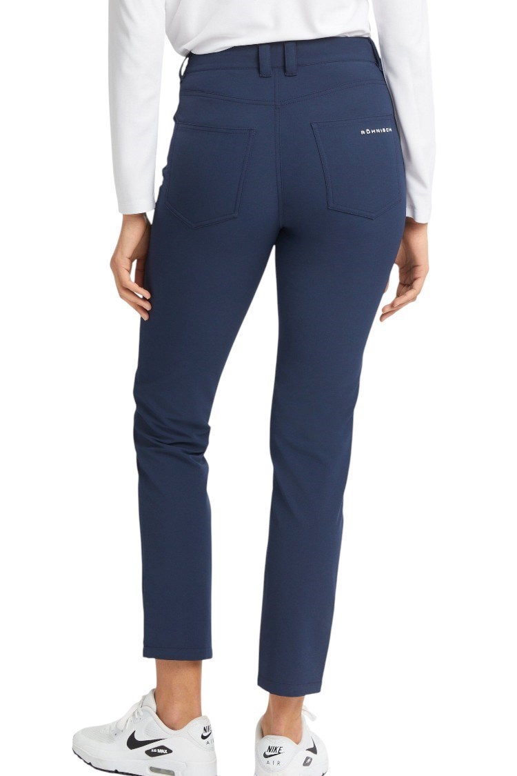 Picture of Rohnisch Ladies Chie Brushed Pants - Navy