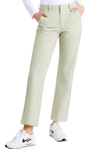 Picture of Rohnisch Ladies Fairway Brushed Pants - Minicheck Sage