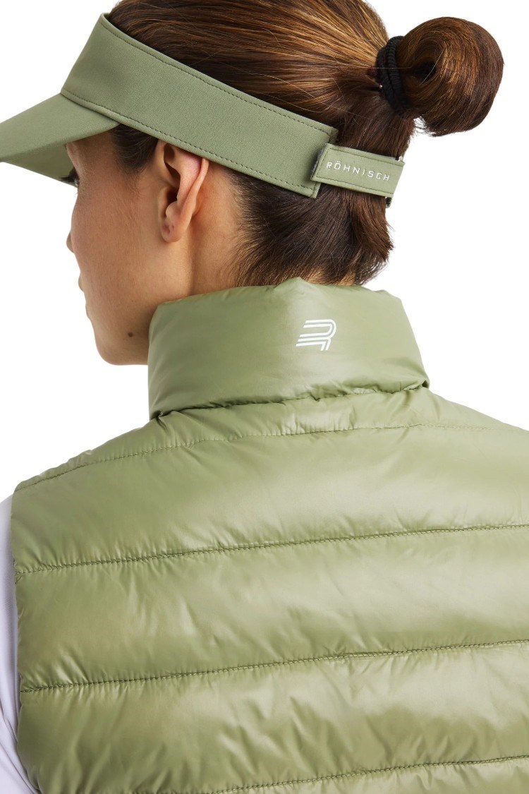 Picture of Rohnisch Ladies Airlite Padded Gilet / Vest - Sage Green
