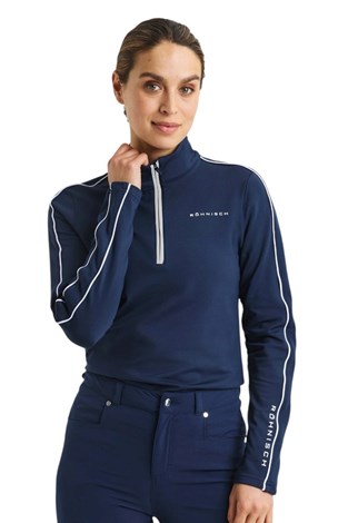 Show details for Rohnisch Ladies Amie Brushed Midlayer Top - Navy