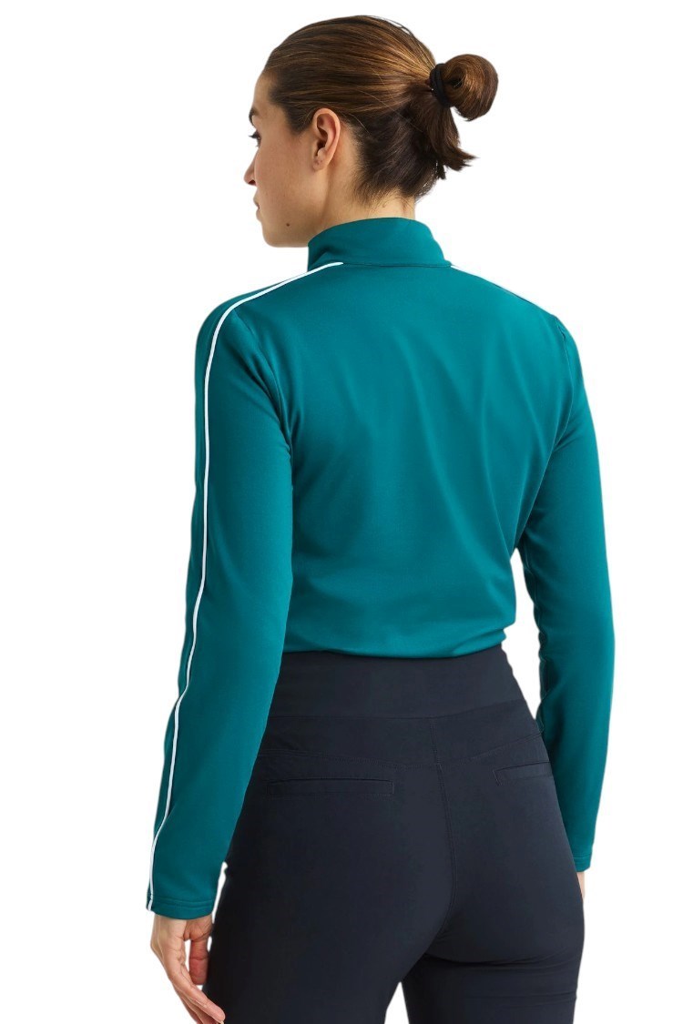 Picture of Rohnisch Ladies Amie Brushed Midlayer Top - Augusta Green