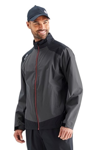 Picture of Ping zns Men's AquaDrive Waterproof Jacket -Asphalt / Black