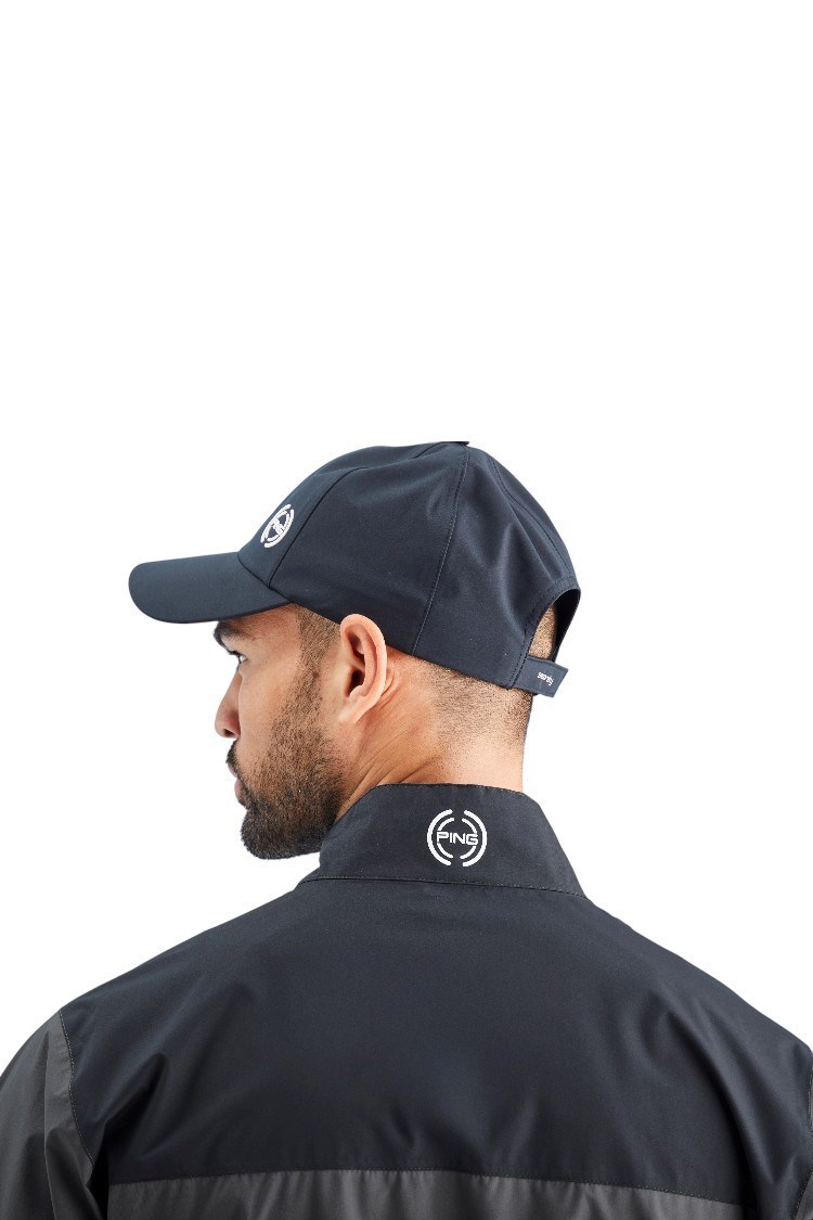 Picture of Ping zns Men's AquaDrive Waterproof Jacket -Asphalt / Black