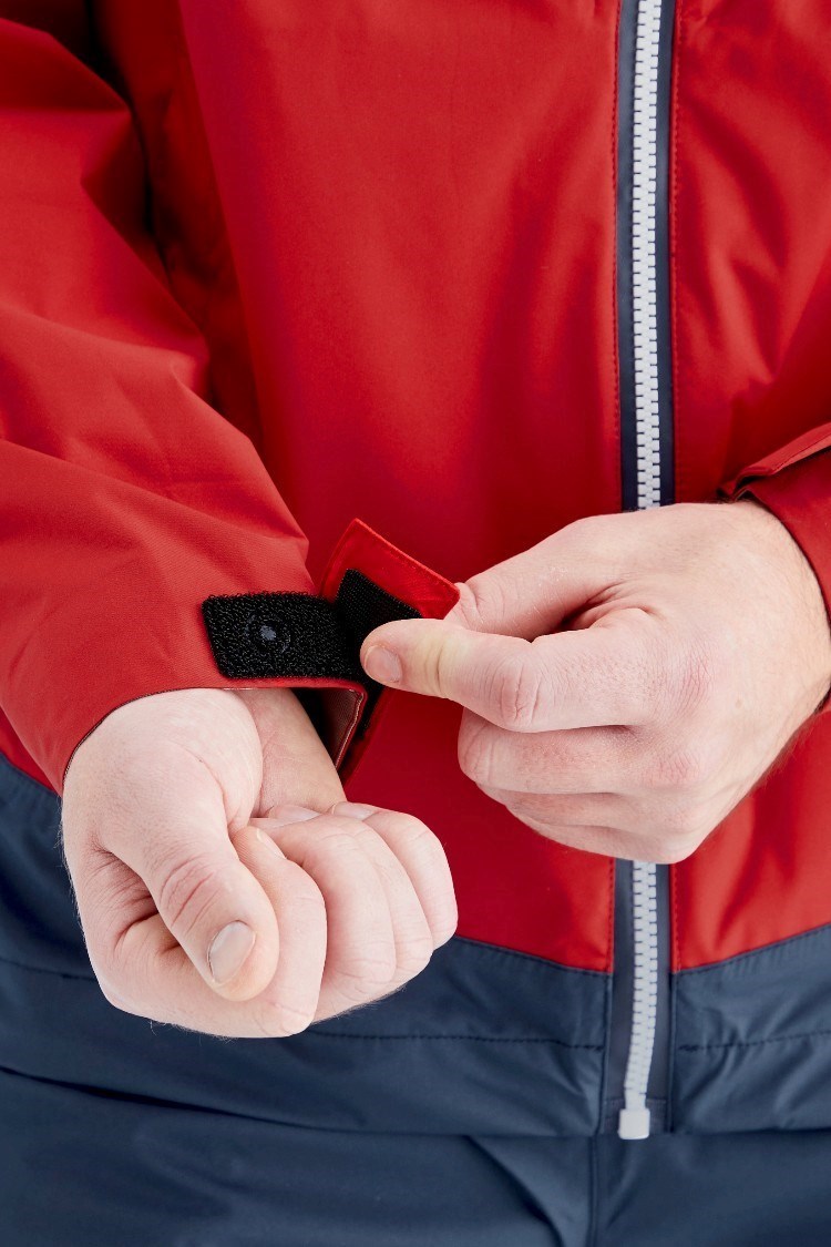 Picture of Ping Men's AquaDrive Waterproof Jacket - Classic Red / Oxford Blue