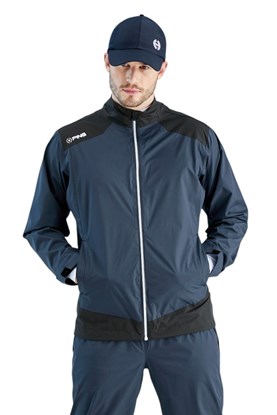 Show details for Ping Men's AquaDrive Waterproof Jacket - Oxford Blue / Black