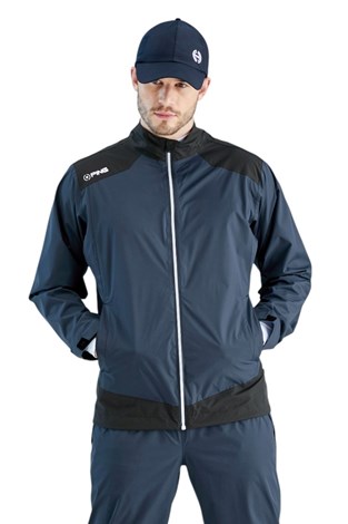 Show details for Ping Men's AquaDrive Waterproof Jacket - Oxford Blue / Black
