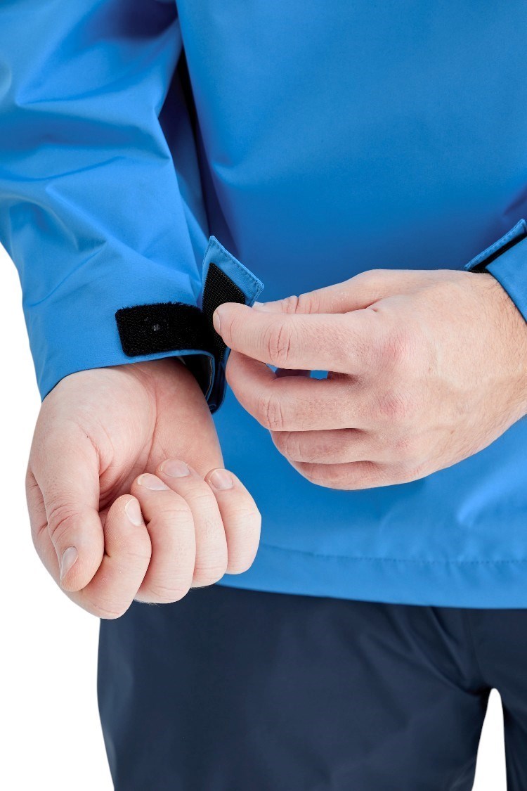 Picture of Ping Men's AquaDrive Half Zip Wateproof Jacket - Brilliant Blue / Oxford Blue