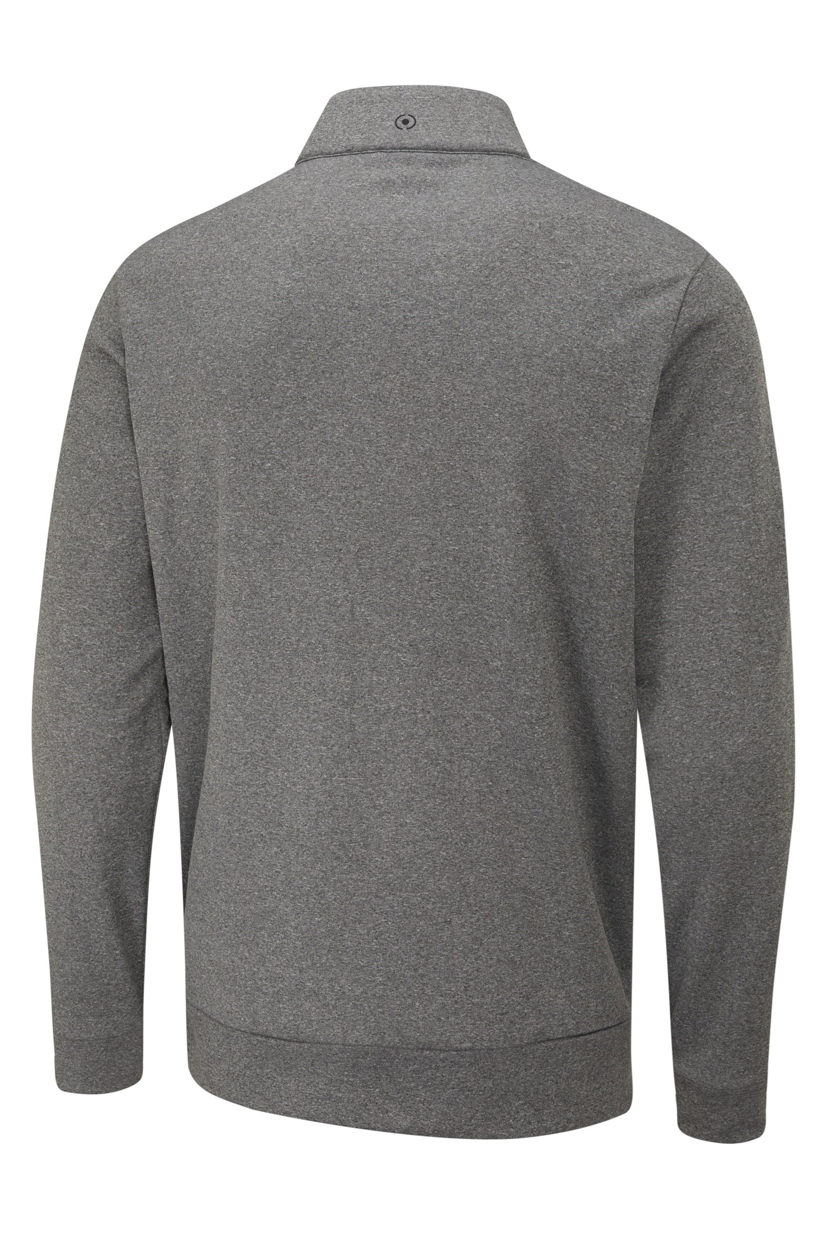 Picture of Ping Men's Aiden Hybrid Fleece Jacket - Asphalt Marl / Black