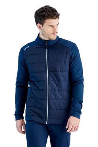 Picture of Ping Men's Aiden Hybrid Fleece Jacket - Navy