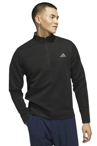 Picture of adidas Men's Ultimate 365 DWR Textured Golf Pullover - Black