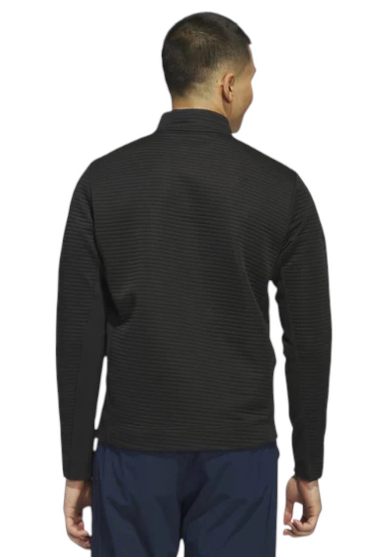 Picture of adidas Men's Ultimate 365 DWR Textured Golf Pullover - Black