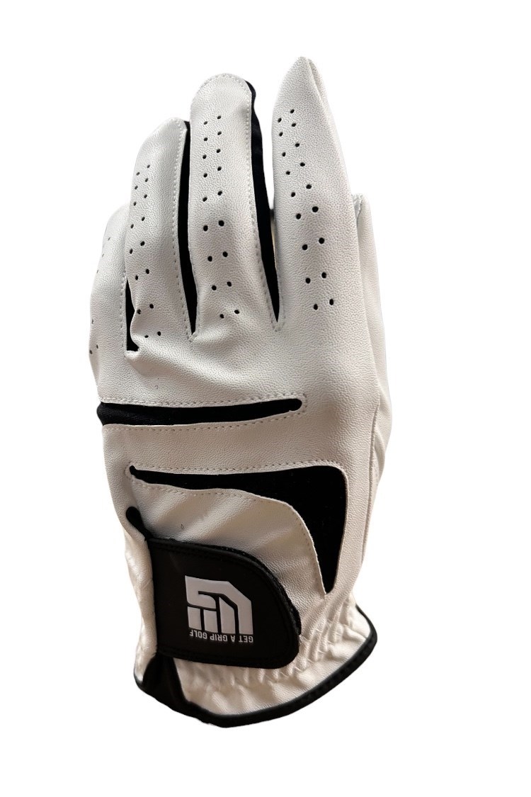 Picture of Get a Grip Men's All Weather Glove - 3 Pack - White / Black