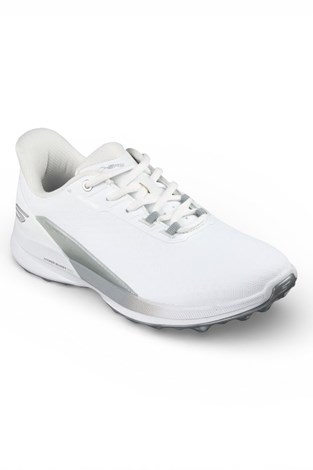 Show details for Skechers Ladies Pure Slip In Waterproof Golf Shoes - White / Silver