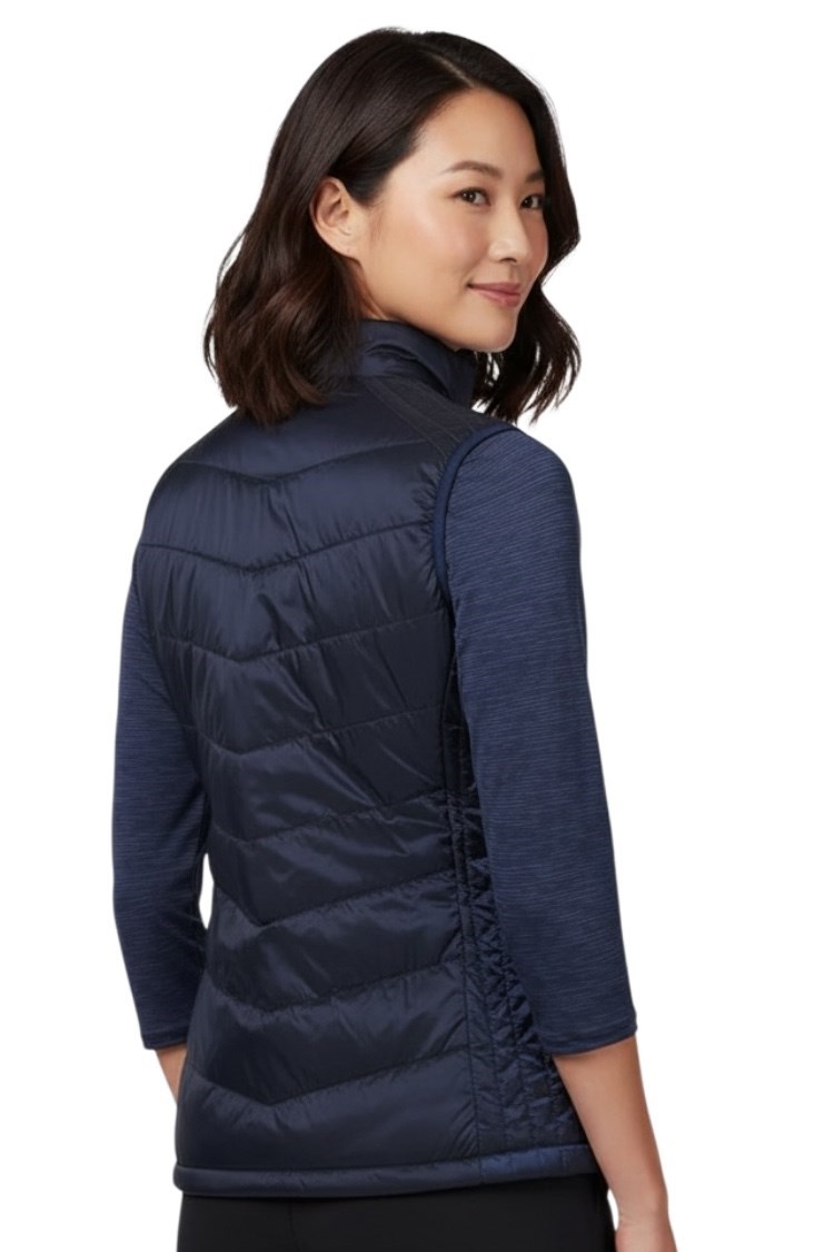 Picture of Callaway Ladies Quilted Vest / Gilet - Peacoat 410
