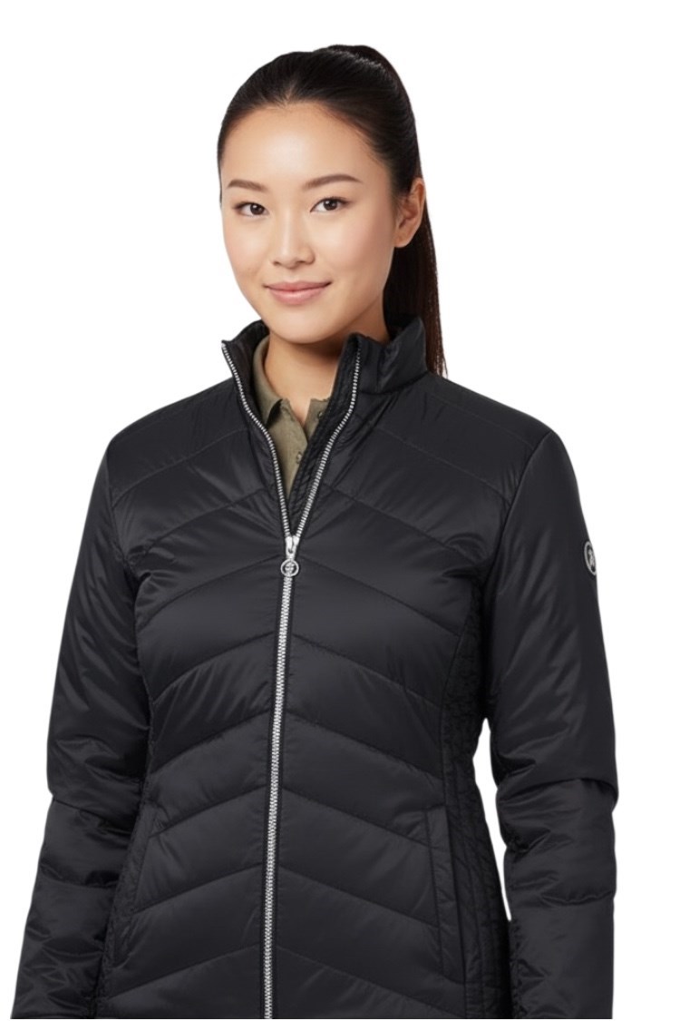 Picture of Callaway Ladies Quilted Jacket - Caviar 002