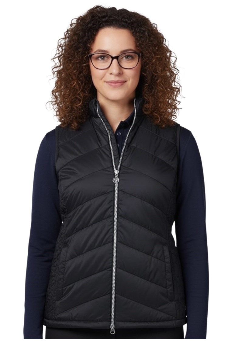 Picture of Callaway Ladies Quilted Vest / Gilet - Caviar 002