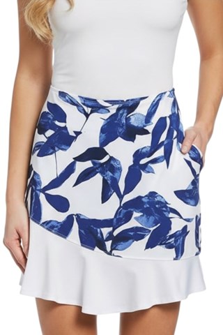 Picture of Callaway Ladies Soft Focus Floral Skort - Brillant White
