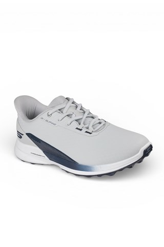 Picture of Skechers Men's Pure Slip In Waterproof Golf Shoes - Grey / Navy