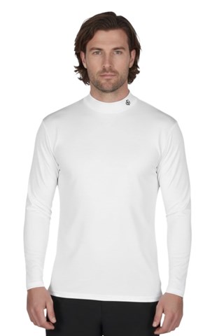 Picture of Island Green Men's Long Sleeve Base Layer - White