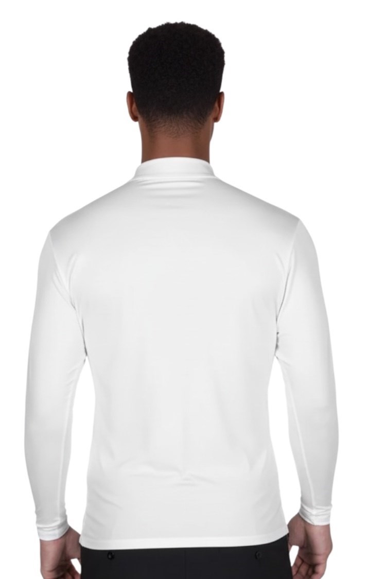 Picture of Island Green Men's Long Sleeve Base Layer - White