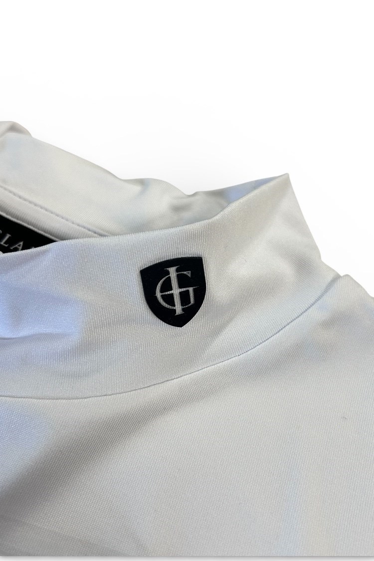 Picture of Island Green Men's Long Sleeve Base Layer - White