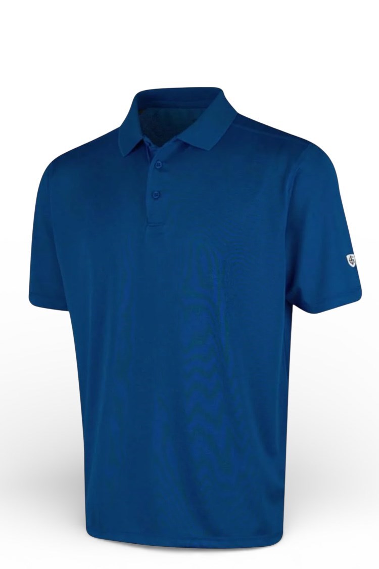 Picture of Island Green Men's Short Sleeve Plain Polo - Royal Blue