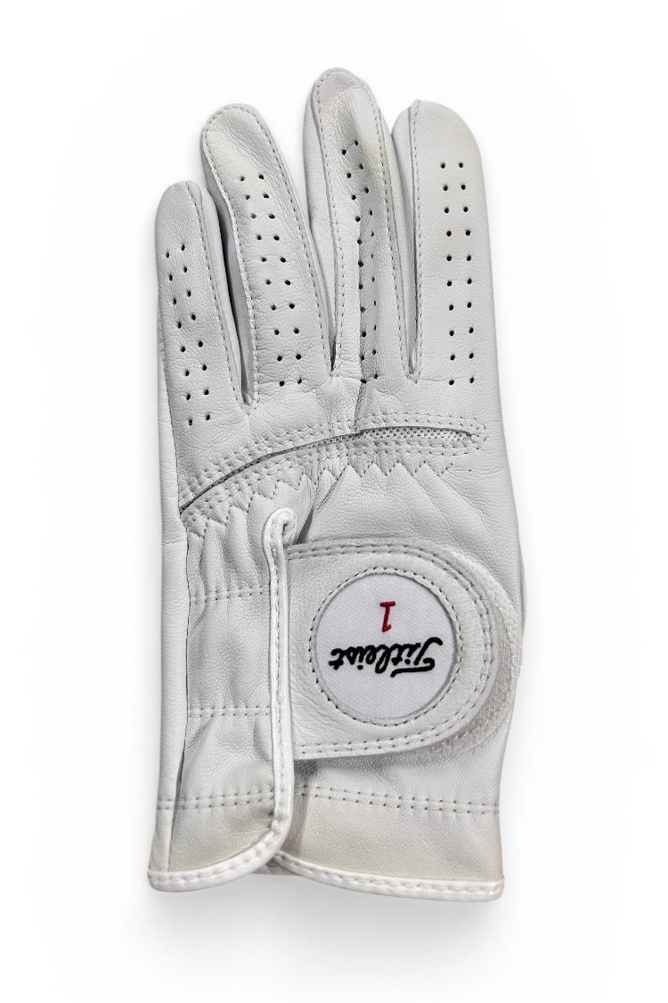 Picture of Titleist zns Mens Perma Soft Golf Glove - White