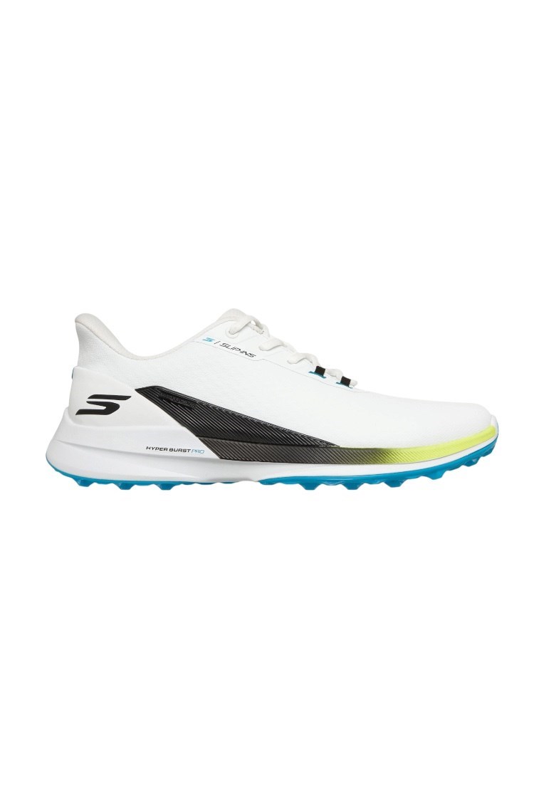 Picture of Skechers Men's Pure Si  Waterproof Golf Shoes - White / Black / Multi