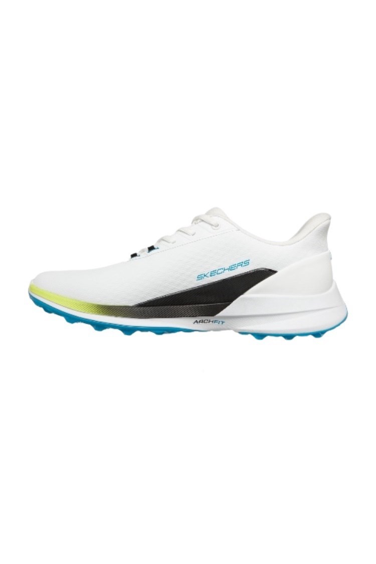 Picture of Skechers Men's Pure Si  Waterproof Golf Shoes - White / Black / Multi