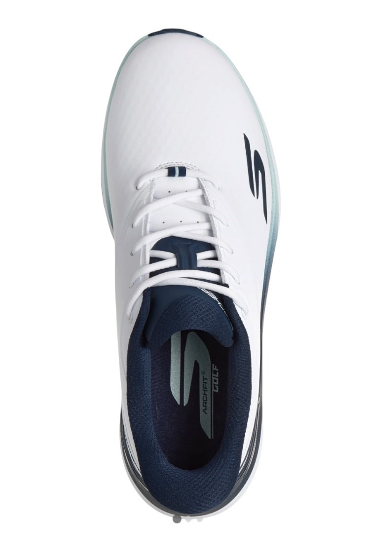 Picture of Skechers Men's Blade Tour Si Golf Shoes - White / Navy