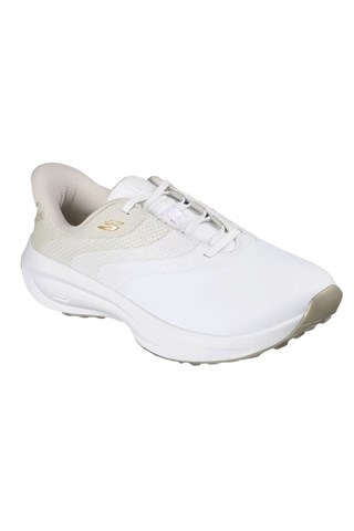 Picture of Skechers Womens Flow Si Spikeless Golf Shoes - White / Natural