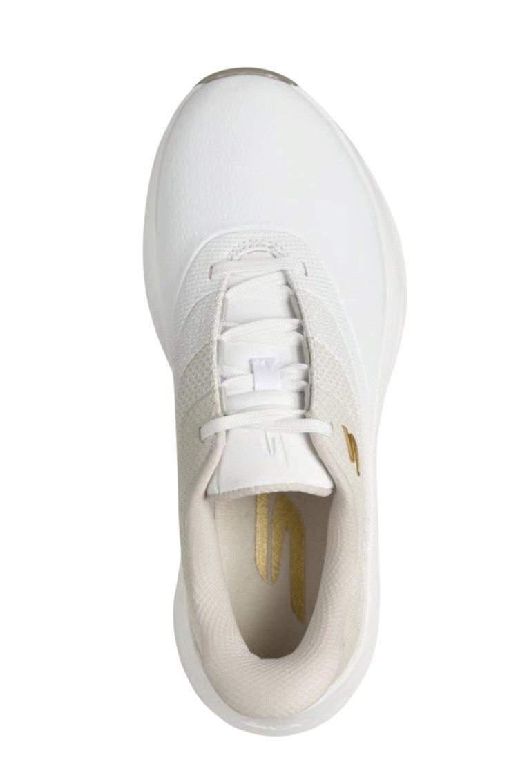 Picture of Skechers Womens Flow Si Spikeless Golf Shoes - White / Natural