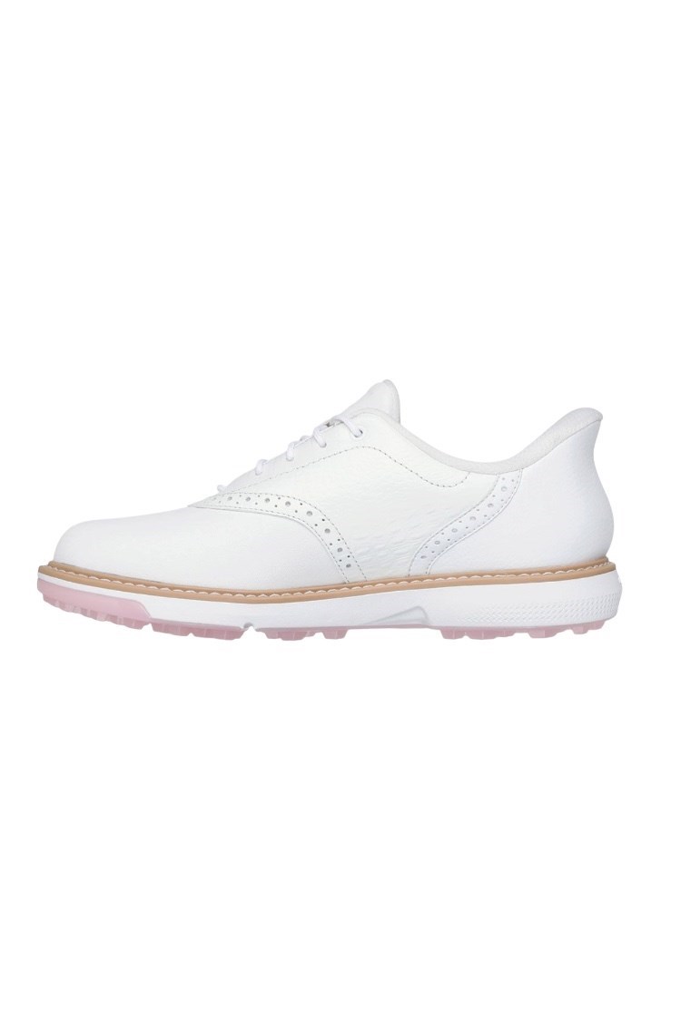 Picture of Skechers Go Golf Women's Slip-ins Prestige SL Golf Shoes - White / Pink