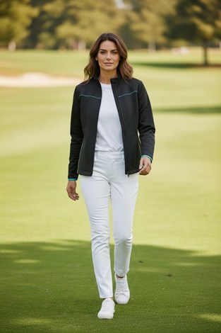 Show details for JRB Ladies Full Zip Midlayer - Navy