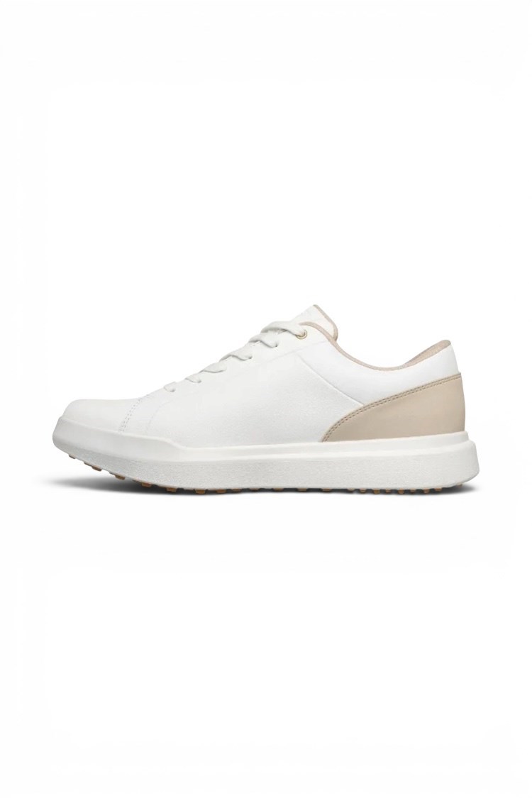 Picture of Skechers Men's Go Golf Relaxed Fit Drive 6 Spikeless Golf Shoes - White / Natural