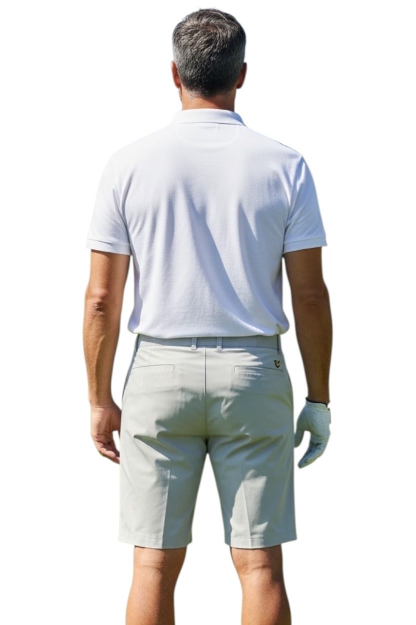 Picture of Lyle and Scott Men's Lightweight Golf Tech Shorts - Pebble
