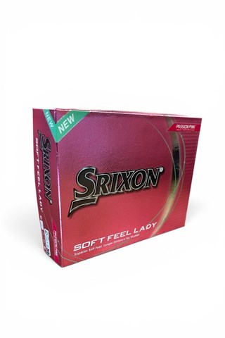 Picture of Srixon Lady Soft Feel Golf Balls - Passion Pink - Dozen