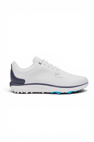 Show details for Under Armour Drive Glide SL Golf Shoes – Waterproof Spikeless Golf Shoes - White / Navy