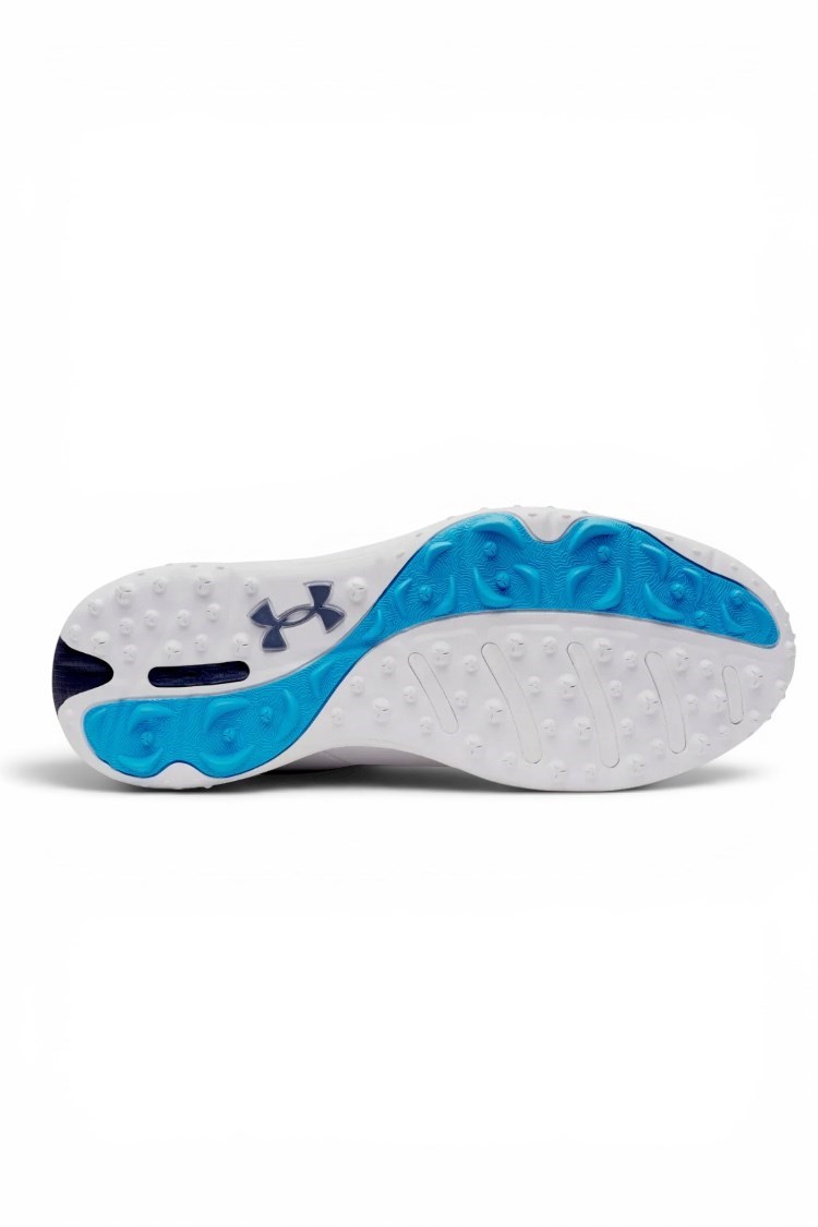 Picture of Under Armour Drive Glide SL Golf Shoes – Waterproof Spikeless Golf Shoes - White / Navy