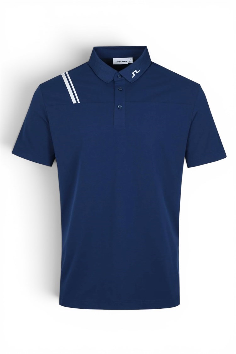 Picture of J.Lindeberg Men's Fred Polo Shirt - Estate Blue