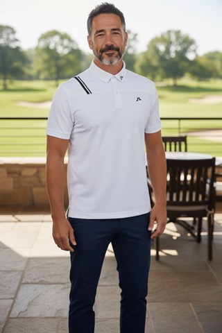 Picture of J.Lindeberg Men's Fred Polo Shirt - White