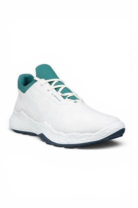 Show details for ecco Men's Biom H5 Golf Shoes - White / Bay Green