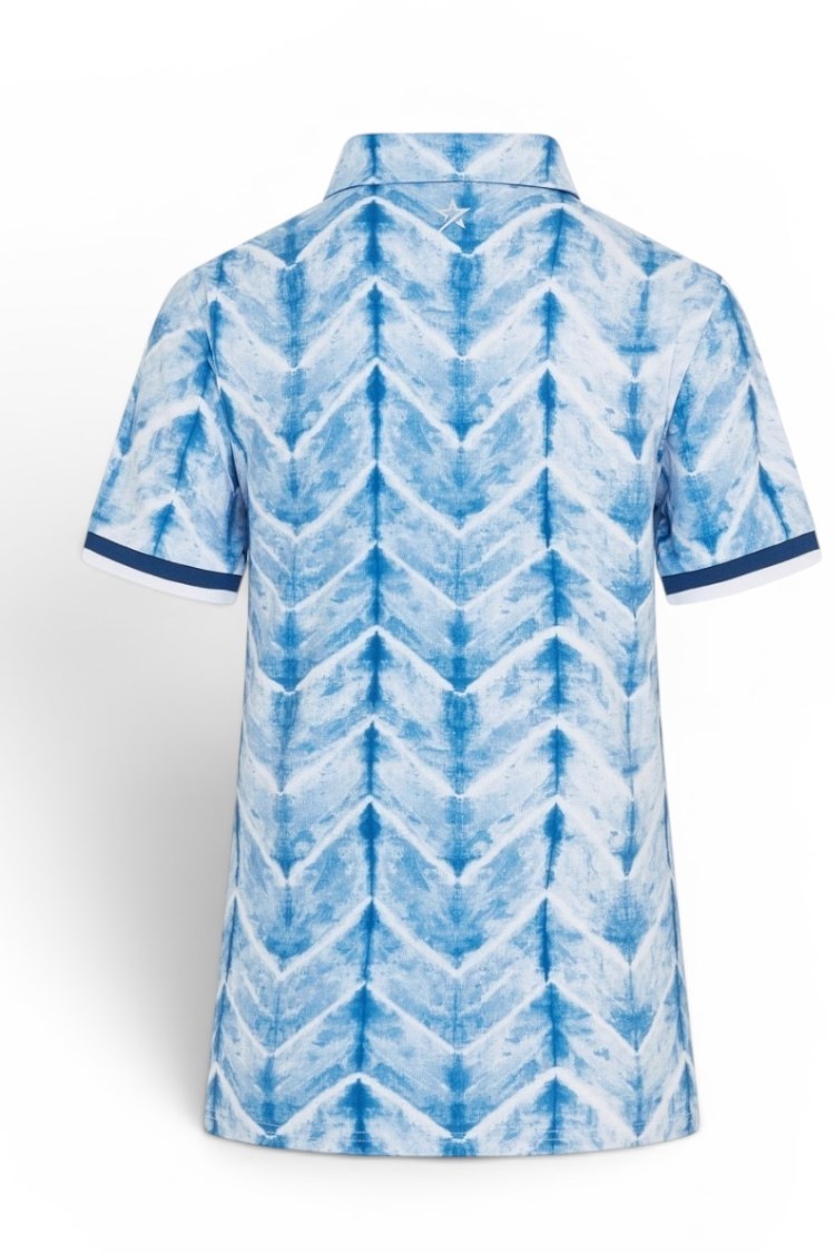 Picture of Swing out Sister Ladies Dior Elite Cap Sleeve Polo - Neptune's Breath