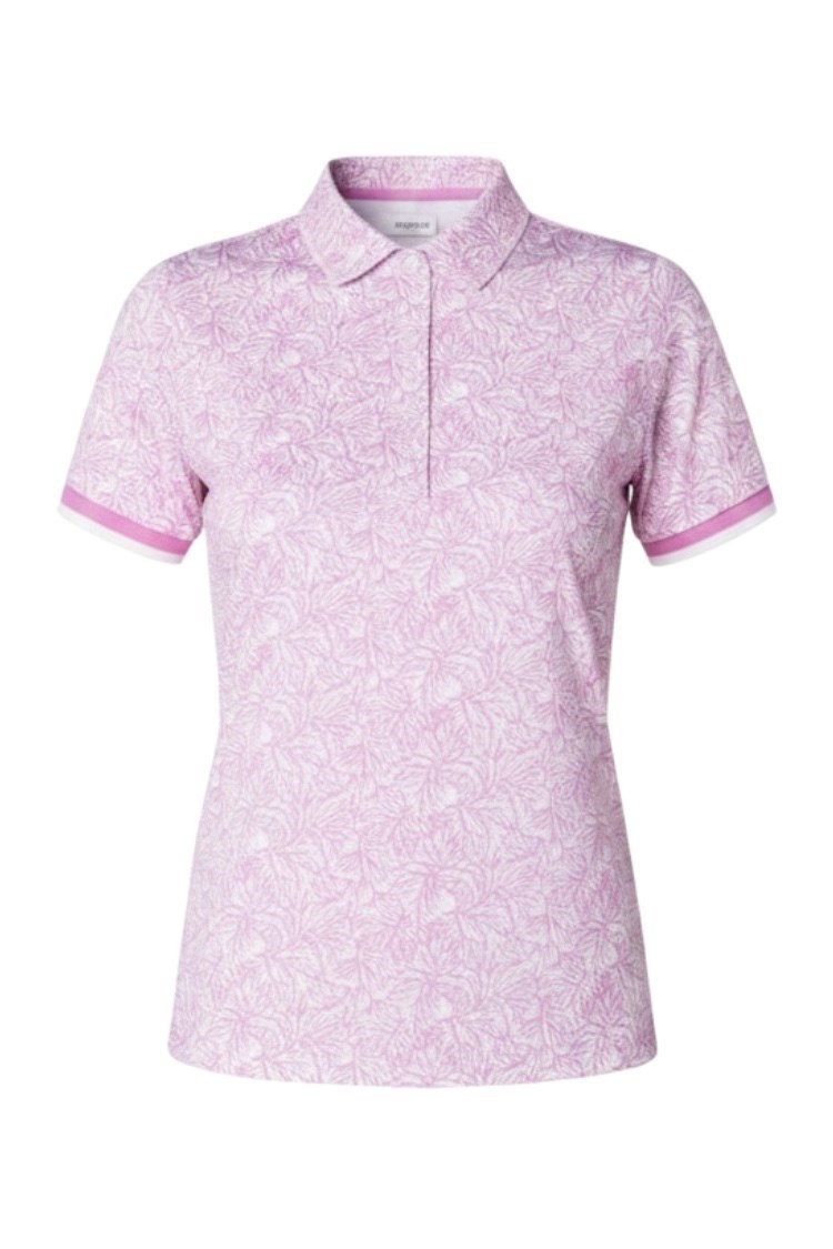 Picture of Swing out Sister Ladies Dior Elite Cap Sleeve Polo - Coral Whisper