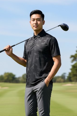 Picture of Stuburt Men's Bullfinch Polo - Black