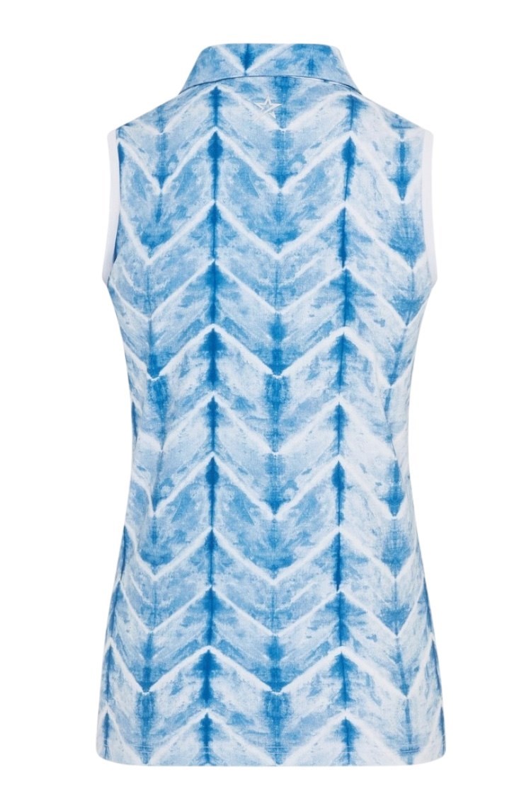 Picture of Swing out Sister Ladies Dior Elite Sleeveless Polo - Neptune's Breath